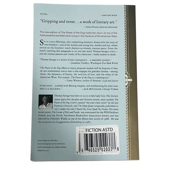 The Power of the Dog Thomas Savage Western Drama Novel Paperback Book - Picture 6 of 6